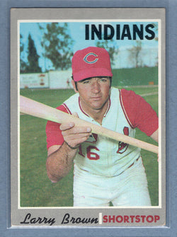 1970 Topps #391 Larry Brown  EX  GO695