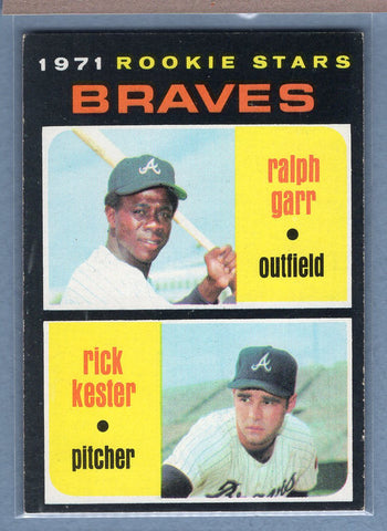 1971 Topps #494 Braves Rookies(a) EX  GO950