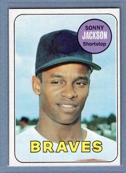 1969 Topps #53 Sonny Jackson EX   GO50