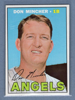 1967 Topps #312 Don Mincher EX-MT Set Break GO428