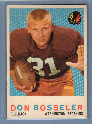 1959 Topps #123 Don Bosseler (a) EX  GO130
