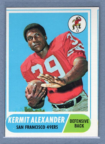 1968 Topps #191 Kermit Alexander EX  GO155