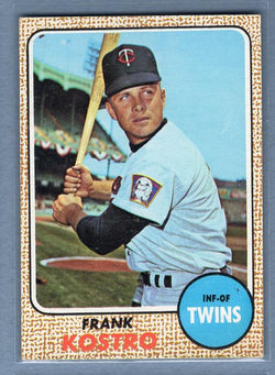 1968 Topps #44 Frank Kostro EX-MT  GO534
