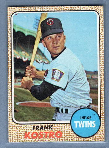 1968 Topps #44 Frank Kostro EX-MT  GO534