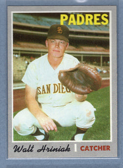 1970 Topps #392 Walt Hriniak  EX-MT  GO695