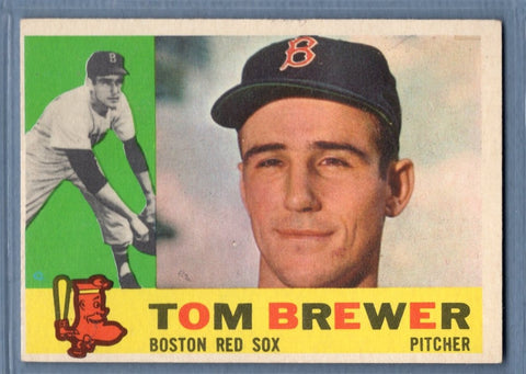 1960 Topps #439 Tom Brewer VG-EX Set Break 1