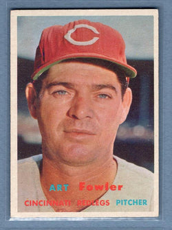 1957 Topps #233 Art Fowler VG-EX  GO295