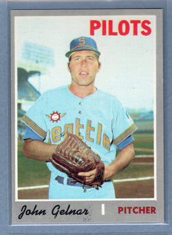 1970 Topps #393 John Gelnar  EX-MT  GO695