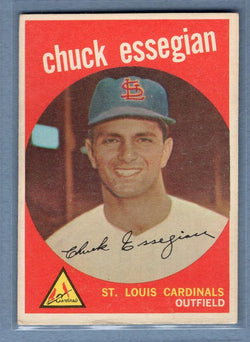 1959 Topps #278 Chuck Essegian VG-EX    Set Break A