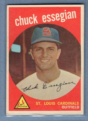 1959 Topps #278 Chuck Essegian VG-EX    Set Break A
