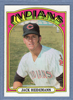 1972 Topps #374 Jack Heidemann EX-MT   GO464