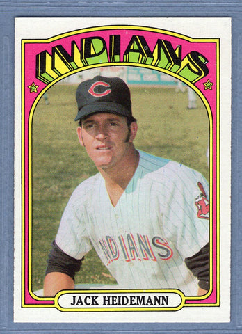 1972 Topps #374 Jack Heidemann EX-MT   GO464