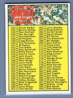 1970 Topps #132 Checklist DP EX-MT  GO263B