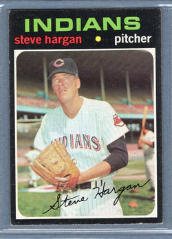 1971 Topps #375 Steve Hargan  EX  SB1