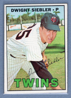 1967 Topps #164 Dwight Siebler EX  GO446