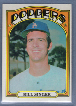 1972 Topps #25 Bill Singer (a) EX-MT  GO544