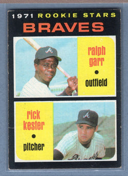 1971 Topps #494 Braves Rookies(b) EX  GO950