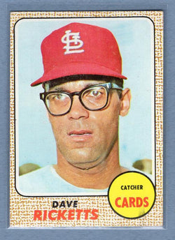 1968 Topps #46 Dave Ricketts EX-MT  GO534