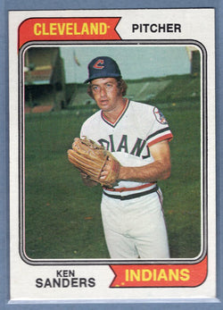 1974 Topps #638 Ken Sanders Nm-Mt