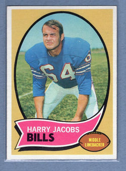 1970 Topps #13 Harry Jacobs EX-MT  GO241