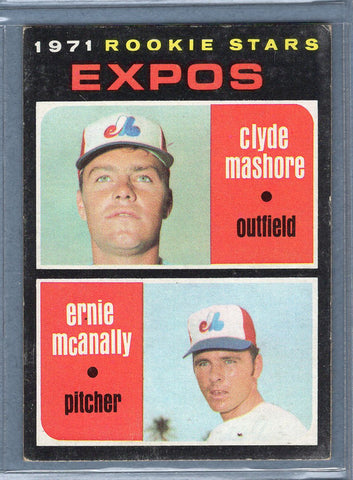 1971 Topps #376 Expos Rookies  EX  SB1