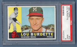 1960 Topps #70 Lou Burdette (14237231) PSA 9