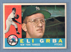 1960 Topps #183 Eli Grba EX-MT  GO100