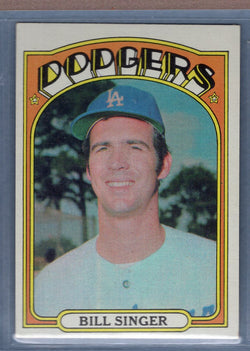 1972 Topps #25 Bill Singer (b) EX-MT  GO544