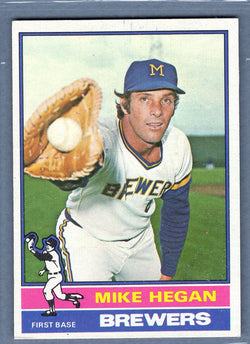 1976 Topps #377 Mike Hegan  EX-MT  GOSB1