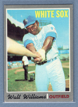 1970 Topps #395 Walt Williams  EX  GO695