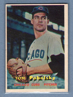 1957 Topps #235 Tom Poholsky(2) VG-EX  GO295