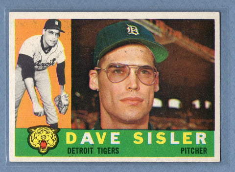 1960 Topps #186 Dave Sisler EX-MT  GO100