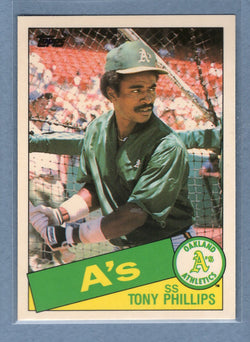 1985 Topps Tiffany #444 Tony Phillips NM