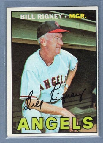 1967 Topps #494 Bill Rigney EX-MT  GO410