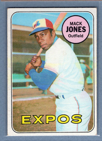 1969 Topps #625 Mack Jones (a) EX  GO577