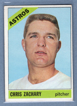 1966 Topps #313 Chris Zachary (b) VG-EX  GO470