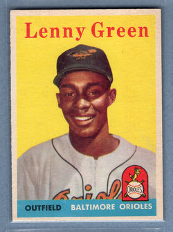 1958 Topps #471 Lenny Green  EX  GO387