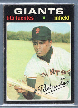 1971 Topps #378 Tito Fuentes  EX  SB1