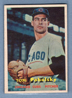 1957 Topps #235 Tom Poholsky(3) VG-EX  GO295