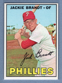 1967 Topps #142 Jackie Brandt EX-MT    GO323
