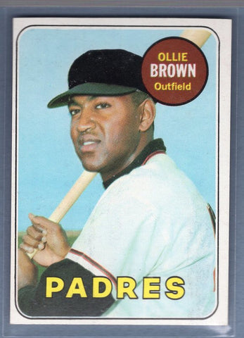 1969 Topps #149 Ollie Brown NM-MT Set Break WA WA