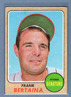 1968 Topps #131 Frank Bertaina (a)  EX  GO550