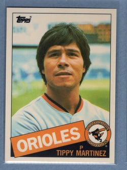 1985 Topps Tiffany #445 Tippy Martinez NM