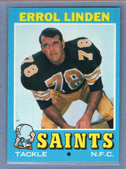 1971 Topps #117 Errol Linden EX-MT  GO248