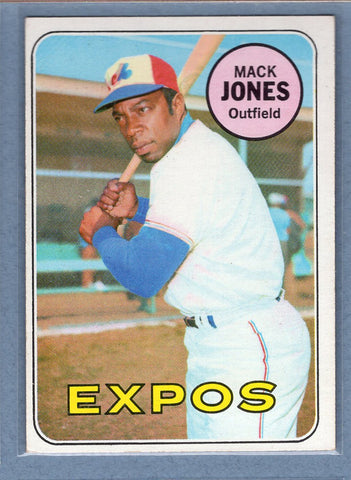 1969 Topps #625 Mack Jones (b) EX  GO577