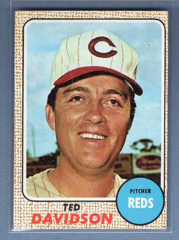 1968 Topps #48 Ted Davidson EX-MT  GO534