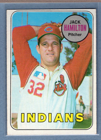 1969 Topps #629 Jack Hamilton  EX  GO577
