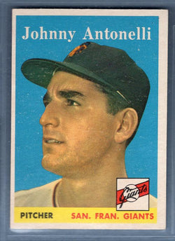 1958 Topps #152 Johnny Antonelli EX  GO401