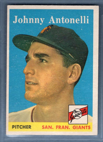 1958 Topps #152 Johnny Antonelli EX  GO401