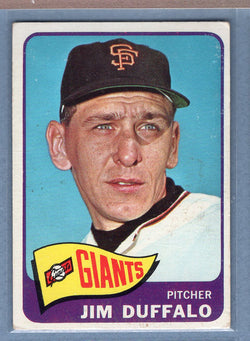 1965 Topps #159 Jim Duffalo (a) VG-EX  GO375